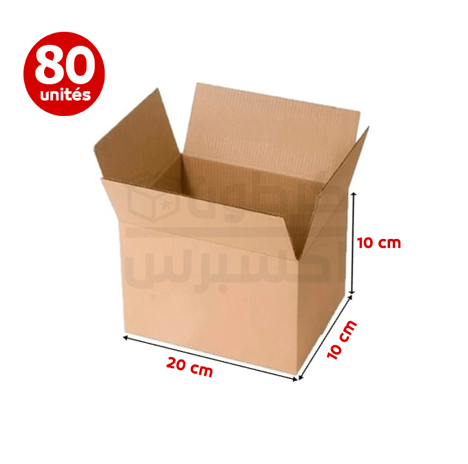 Carton 20x10x10 Paquet de 80 unités - Emballage - carton express